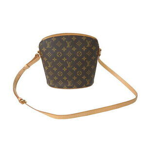 Louis Vuitton Shoulder Bag Drouot Brown Monogram
